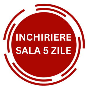 Inchiriere Sala 5 zile